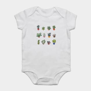 House  Plants illustration 2 Baby Bodysuit